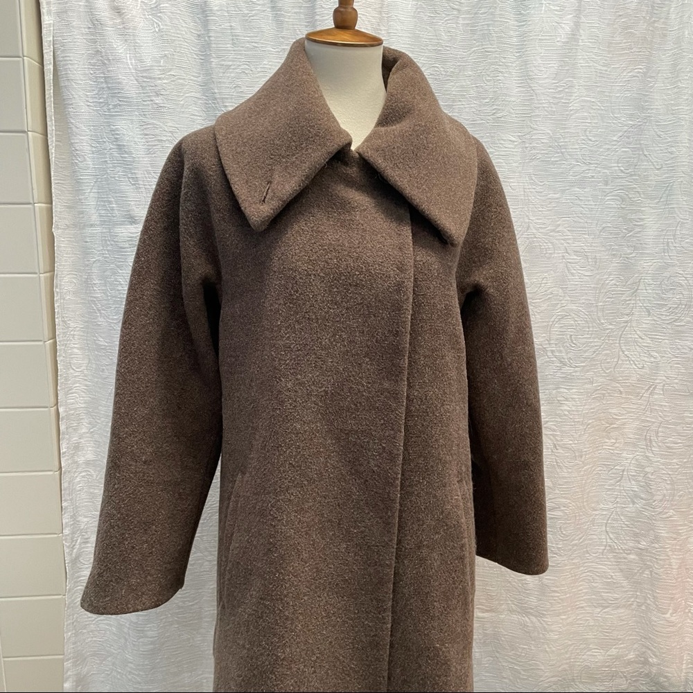 Hilary Radley Long Wool/Alpaca Winter Coat *PERU* - Picture 9 of 14
